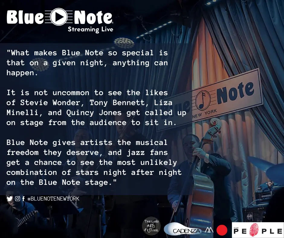 คอนเสิร์ตระดับโลกจากคลับแจ๊สอันดับหนึ่ง Blue Note งานศิลป์สุดล้ำส่งตรงถึงประเทศไทย