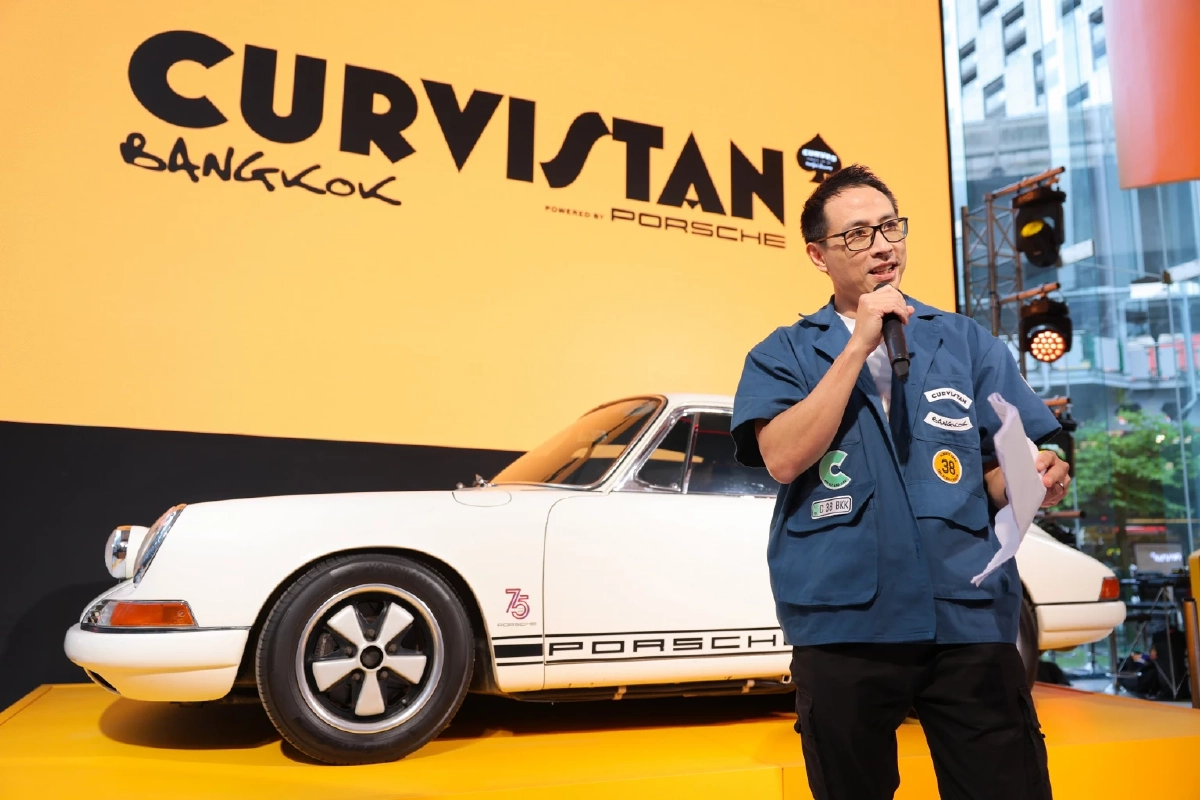 Curvistan แหล่งแฮงค์เอาท์แห่งใหม่ เปิดบ้านต้อนรับแฟนคลับปอร์เช่ใจกลางกรุงเทพฯ