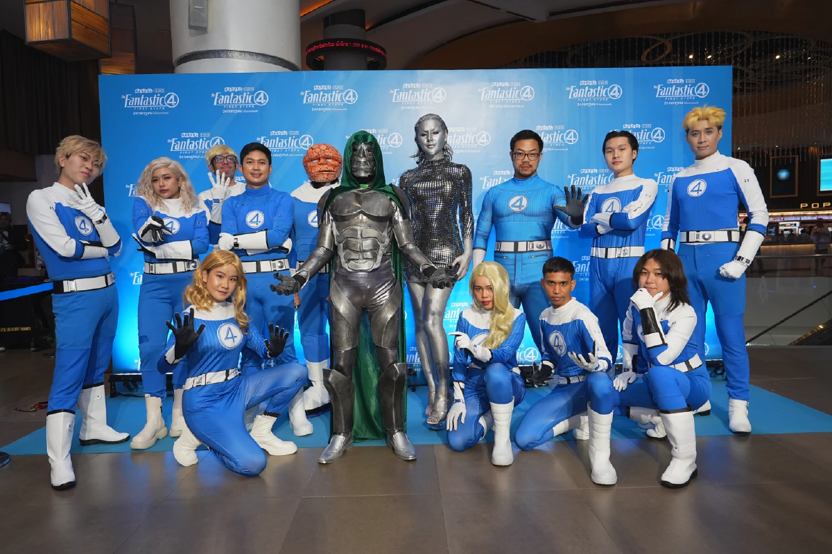 \'Marvel Studios\' The Fantastic Four: First Steps เปิดตัวสุดยิ่งใหญ่ใจกลางกรุงเทพฯ เนรมิต Street Market พร้อมเมนูพิเศษ ณ สยามพารากอน
