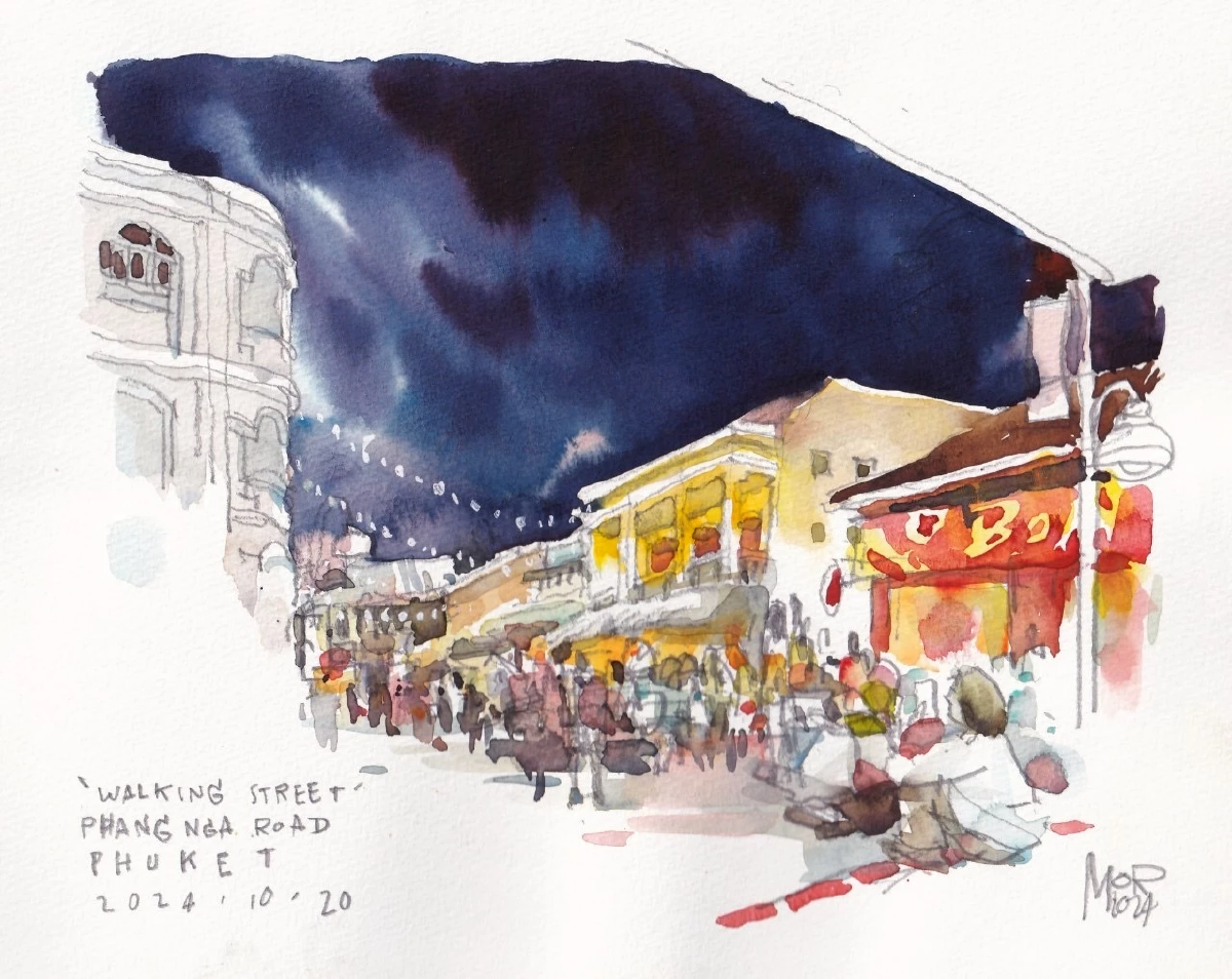 วาดเมือง วาดใจ เรื่องเล่าจาก ‘โกตี่’ และ ‘ภูเก็ตสเก็ตเชอร์’