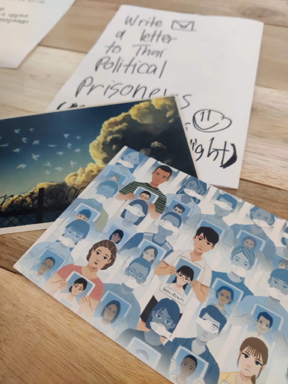 นิทรรศการ “Freedom Beyond Walls” กำลังใจข้ามกำแพง โดยแอมเนสตี้ อินเตอร์เนชั่นแนล ประเทศไทย