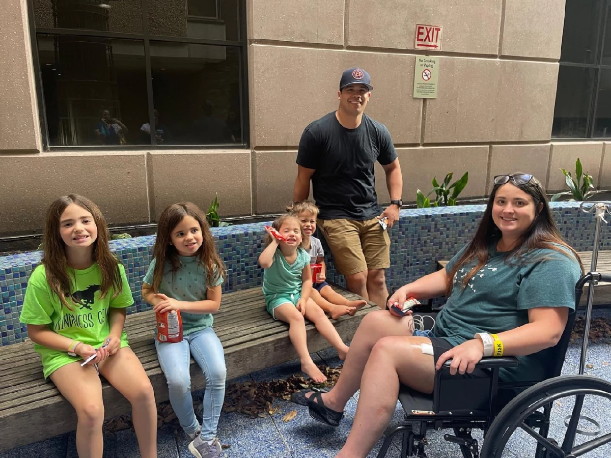 ‘Salym Liufau’ แม่ลูกสี่ผู้เผชิญโรคกล้ามเนื้ออ่อนแรงด้วยหัวใจที่แข็งแรง