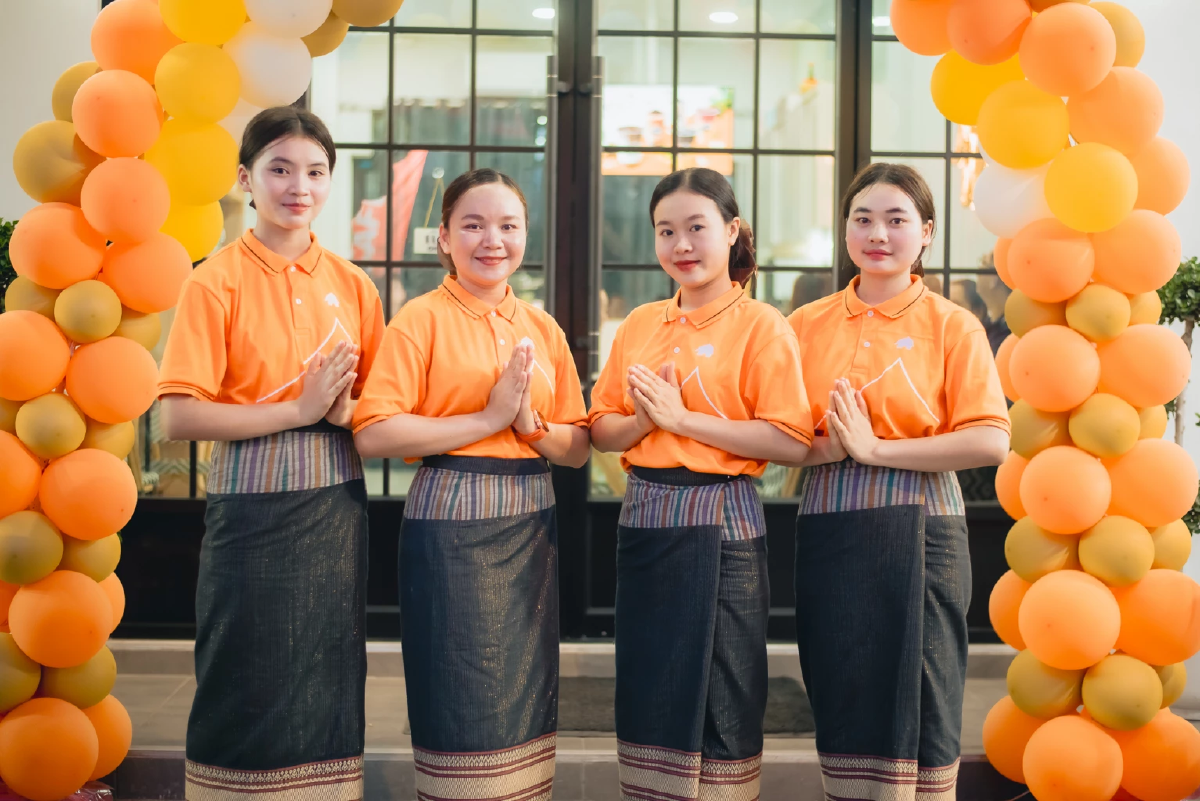 พันธุ์ไทย เดินหน้าขยายตลาด สปป.ลาว ผุด ปันคาเฟ่ สาขาใหม่