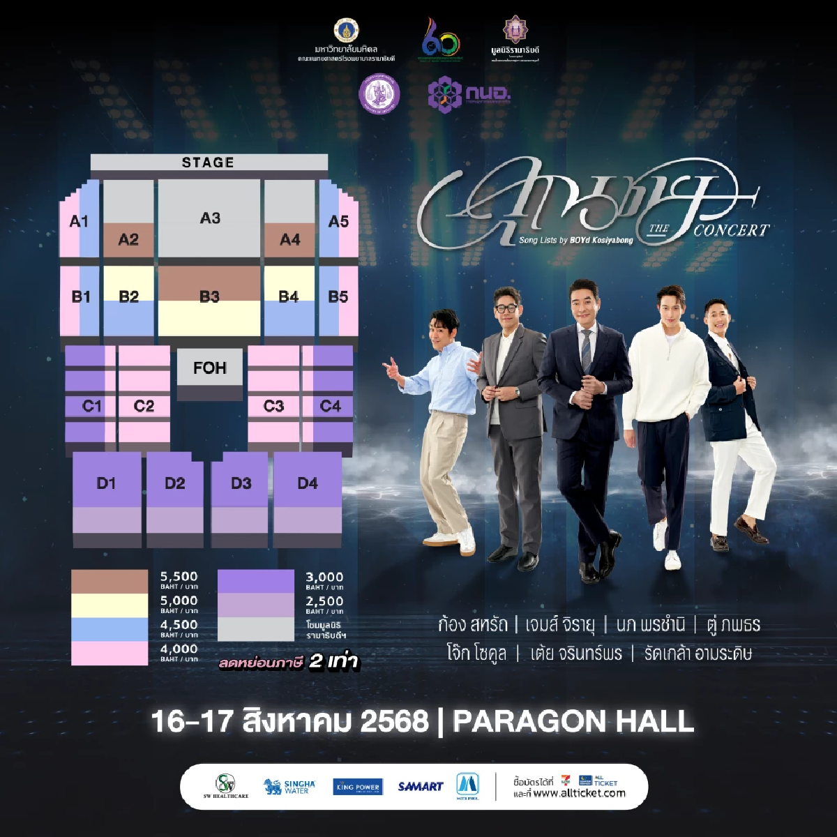 “คุณชาย The Concert” ฮีลใจด้วยเพลงของ BOYd Kosiyabong ร่วมแบ่งปันพลังใจ สมทบทุนสร้างอาคารโรงพยาบาลรามาธิบดีแห่งใหม่