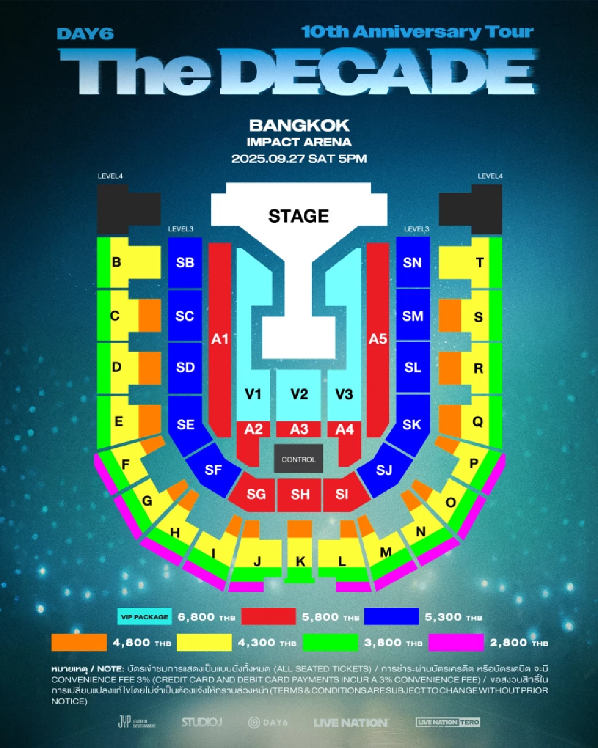 นี่แหละ เคแบนด์ที่รักแฟนชาวไทยมากที่สุด! DAY6 กลับมาพร้อมคอนเสิร์ตฉลองครบรอบ 10 ปี ‘DAY6 10th Anniversary Tour <The DECADE> in Bangkok’