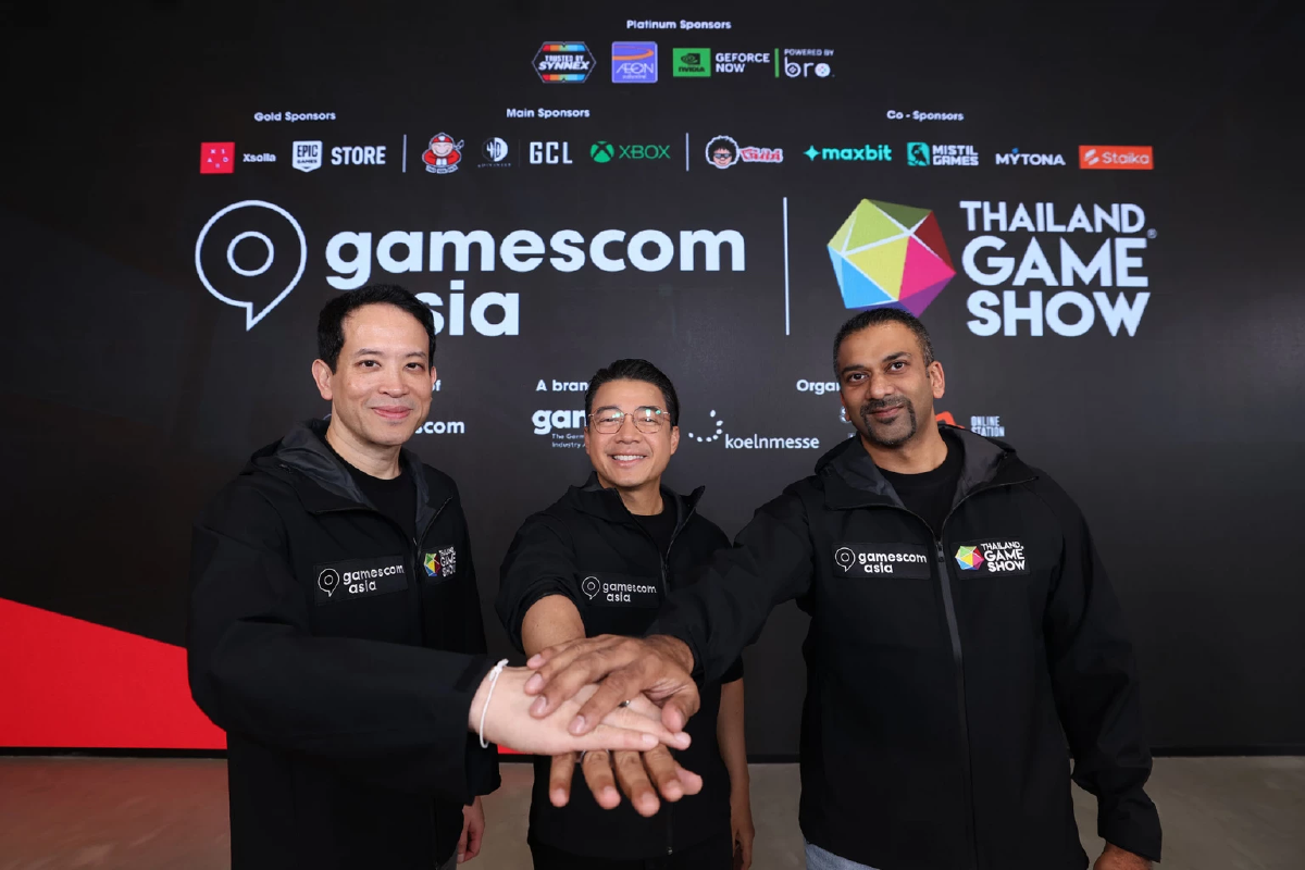 “gamescom asia x Thailand Game Show” ผนึกกำลังเพื่อสร้างงานเกมระดับโลก ใจกลางกรุงเทพฯ