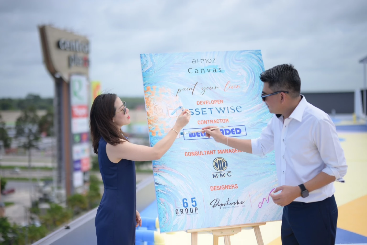 Atmoz Canvas Rayong พร้อมเข้าอยู่แล้ว! จัดกิจกรรม “Paint your Livin” ชวนพาร์ทเนอร์ร่วมแต่งแต้มสีสัน จองเป็นเจ้าของได้แล้ววันนี้