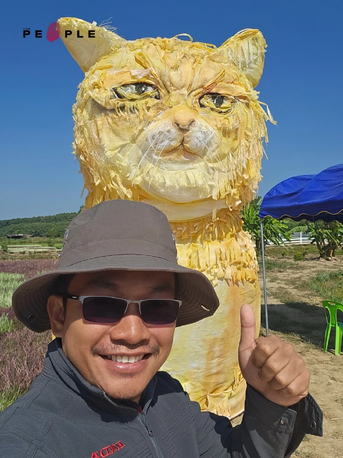 ธันยพงศ์ ใจคำ : มนุษย์เงินเดือนเปลี่ยนนาข้าวเป็นผืนผ้าใบรังสรรค์รูป ‘แมวกอดปลา’