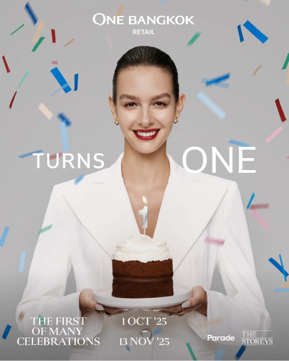 วัน แบงค็อก รีเทล ฉลองครบรอบ 1 ปี จัดใหญ่เปิดฉากแคมเปญ “TURNS ONE” เสริมทัพแบรนด์ดังระดับโลก พร้อมจัดเต็มโปรโมชั่นและความบันเทิง