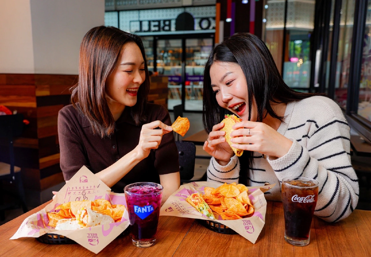 “ไทยน้ำทิพย์ โคคา-โคล่า” เดินหน้าตลาด QSR ในไทย จับมือพันธมิตร “Taco Bell” เบอร์หนึ่งเม็กซิกันฟาสต์ฟู้ด ชวนฉลองวันทาโก้แห่งชาติตลอดเดือนตุลาคม