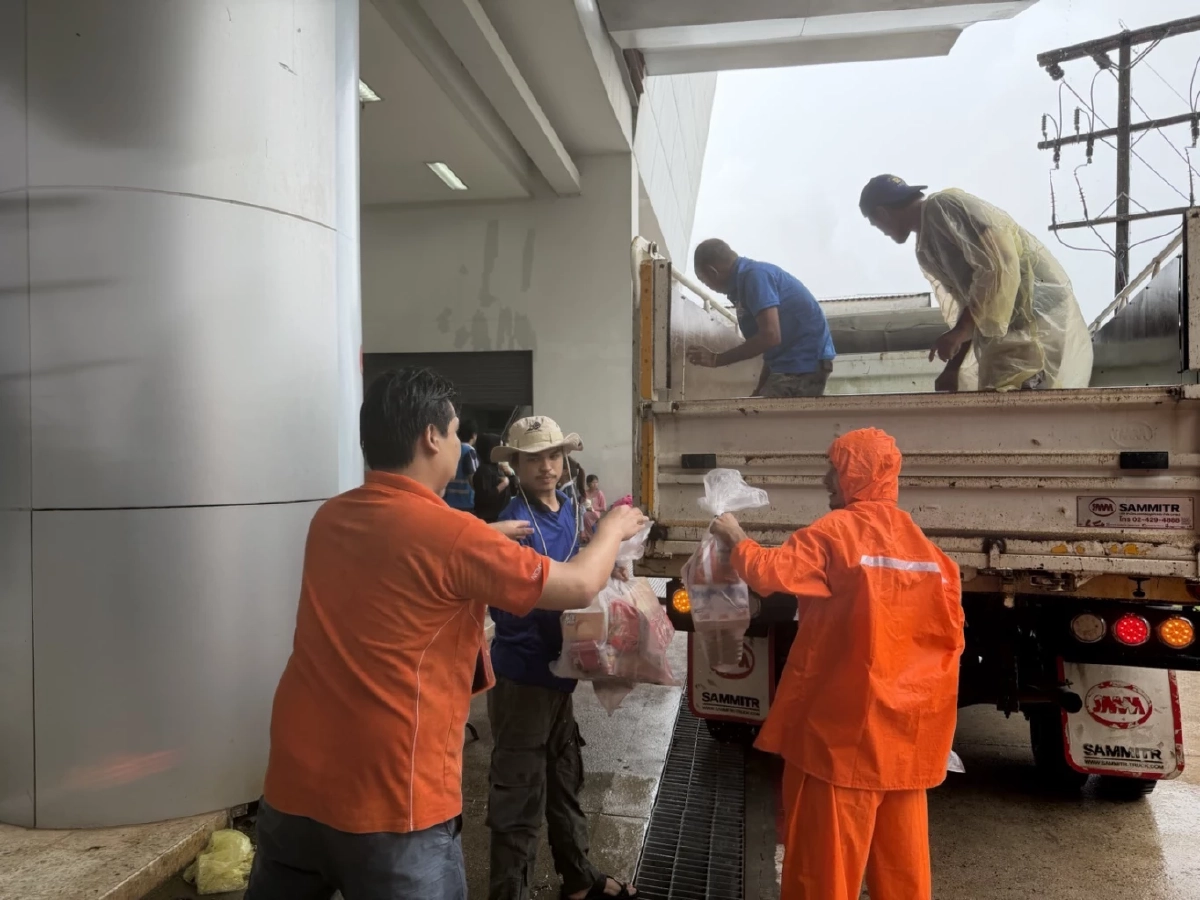 ซีพี-บริษัทในเครือ–ซีพีอาสา เร่งช่วยเหลือผู้ประสบภัยภาคใต้