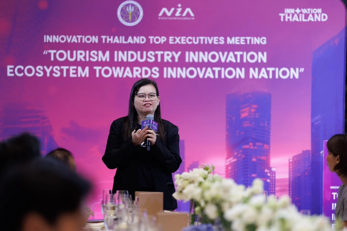 NIA จัดงาน Innovation Thailand Top Executives Meeting “Tourism Industry Innovation” ร่วมขับเคลื่อนระบบนิเวศนวัตกรรมท่องเที่ยวไทยสู่อนาคตที่ยั่งยืน