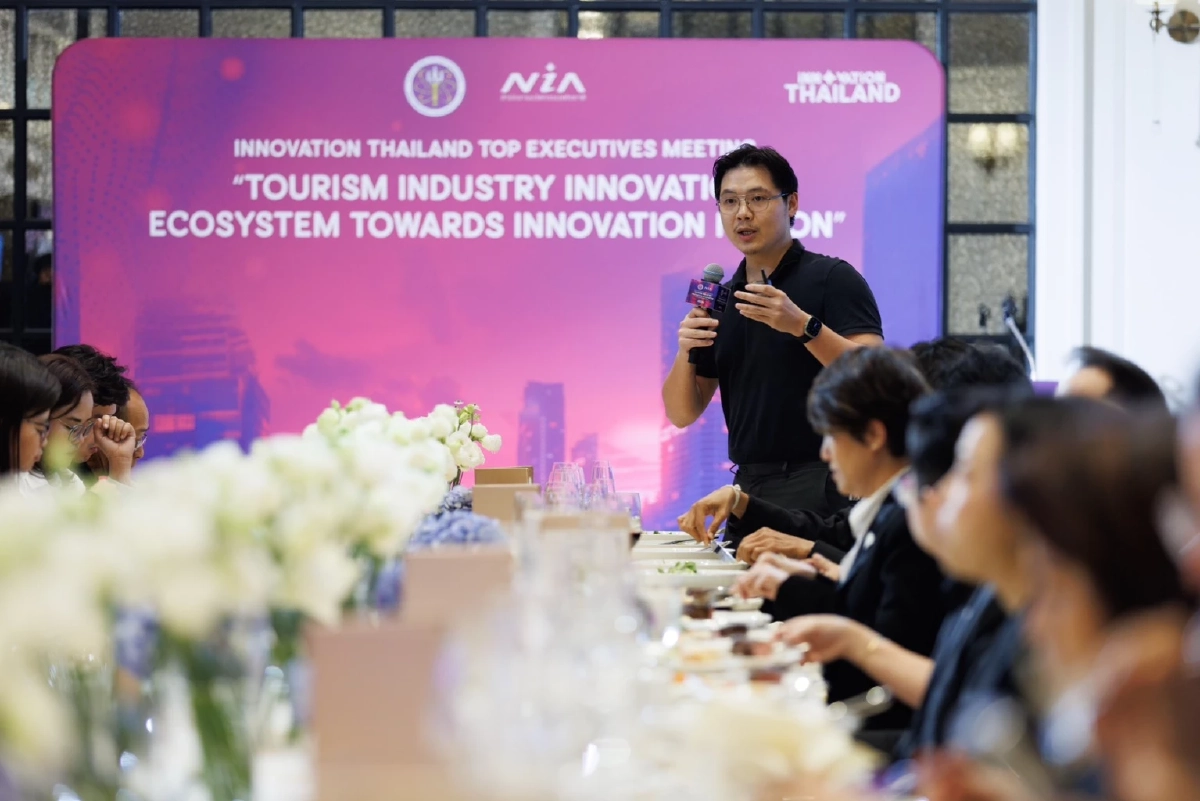 NIA จัดงาน Innovation Thailand Top Executives Meeting “Tourism Industry Innovation” ร่วมขับเคลื่อนระบบนิเวศนวัตกรรมท่องเที่ยวไทยสู่อนาคตที่ยั่งยืน