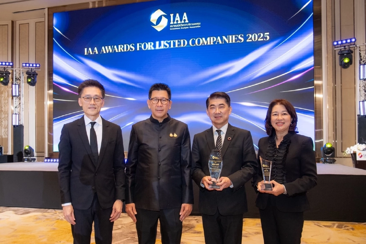 CPF คว้ารางวัล BEST CEO และ BEST IR สะท้อนความยั่งยืนธุรกิจอาหาร