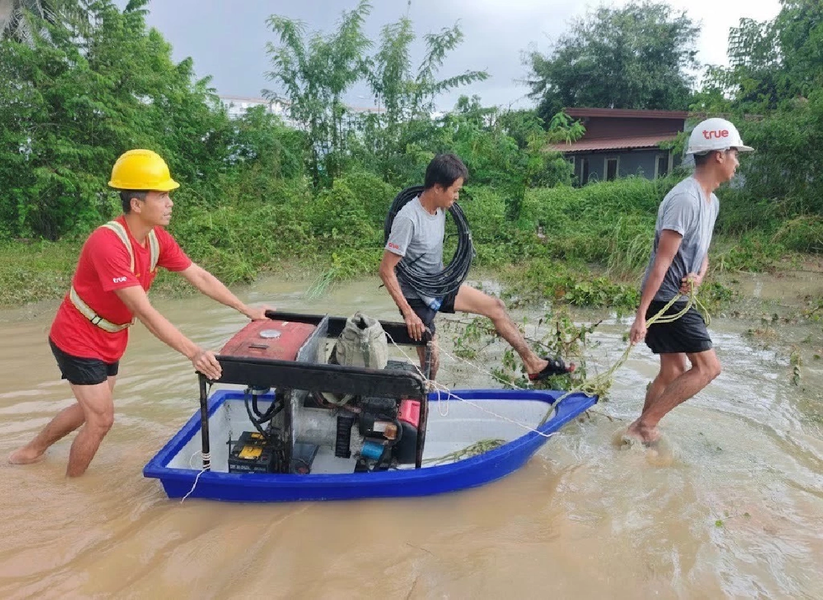 ซีพี-บริษัทในเครือ–ซีพีอาสา เร่งช่วยเหลือผู้ประสบภัยภาคใต้
