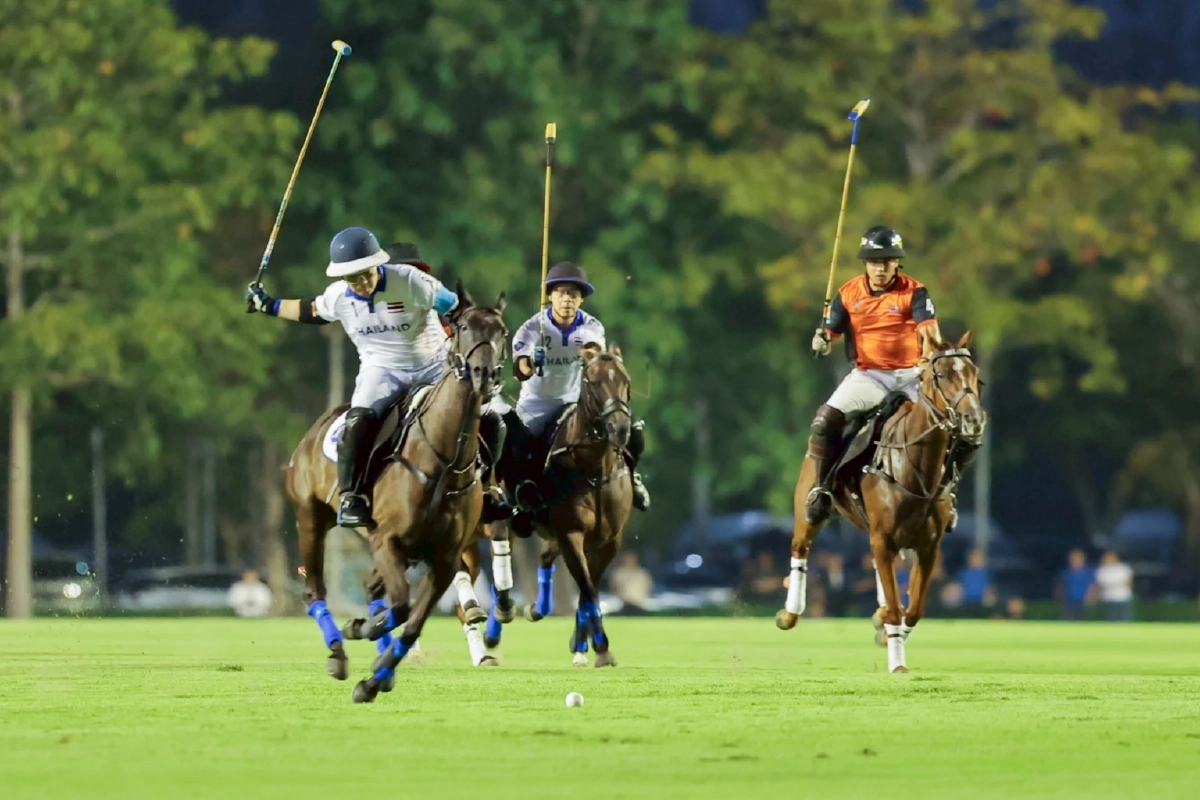 ทีมนักกีฬาขี่ม้าโปโลทีมชาติไทย คว้าเหรียญเงิน ประเภท Handicap 4–6 Goals ในซีเกมส์ ครั้งที่ 33