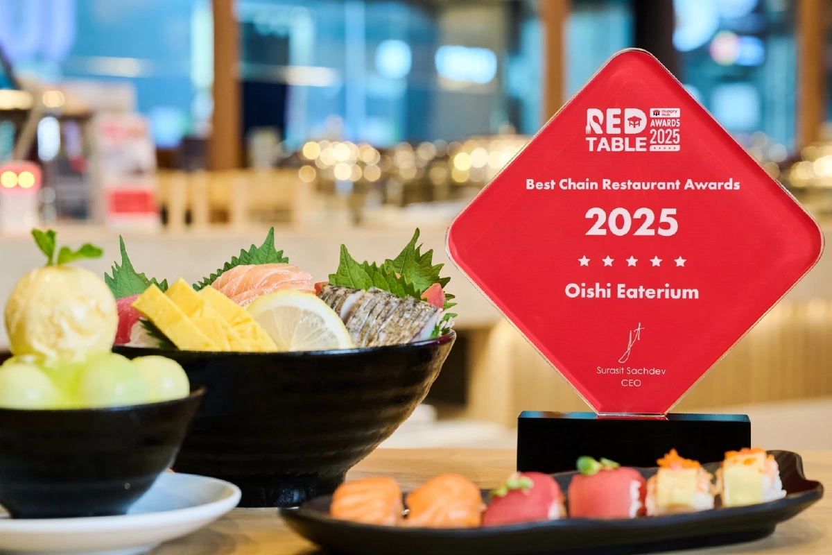 กลุ่มธุรกิจอาหารไทยเบฟ คว้า 2 รางวัลใหญ่ จาก RED TABLE AWARDS 2025