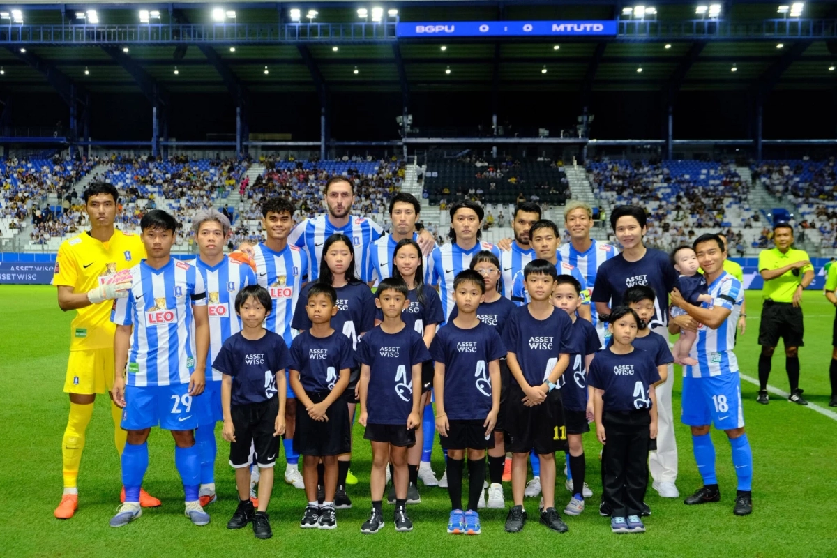 “แอสเซทไวส์” ยกขบวนเชียร์ “บีจี ปทุม ยูไนเต็ด”  พร้อมกิจกรรม AssetWise Brand Day