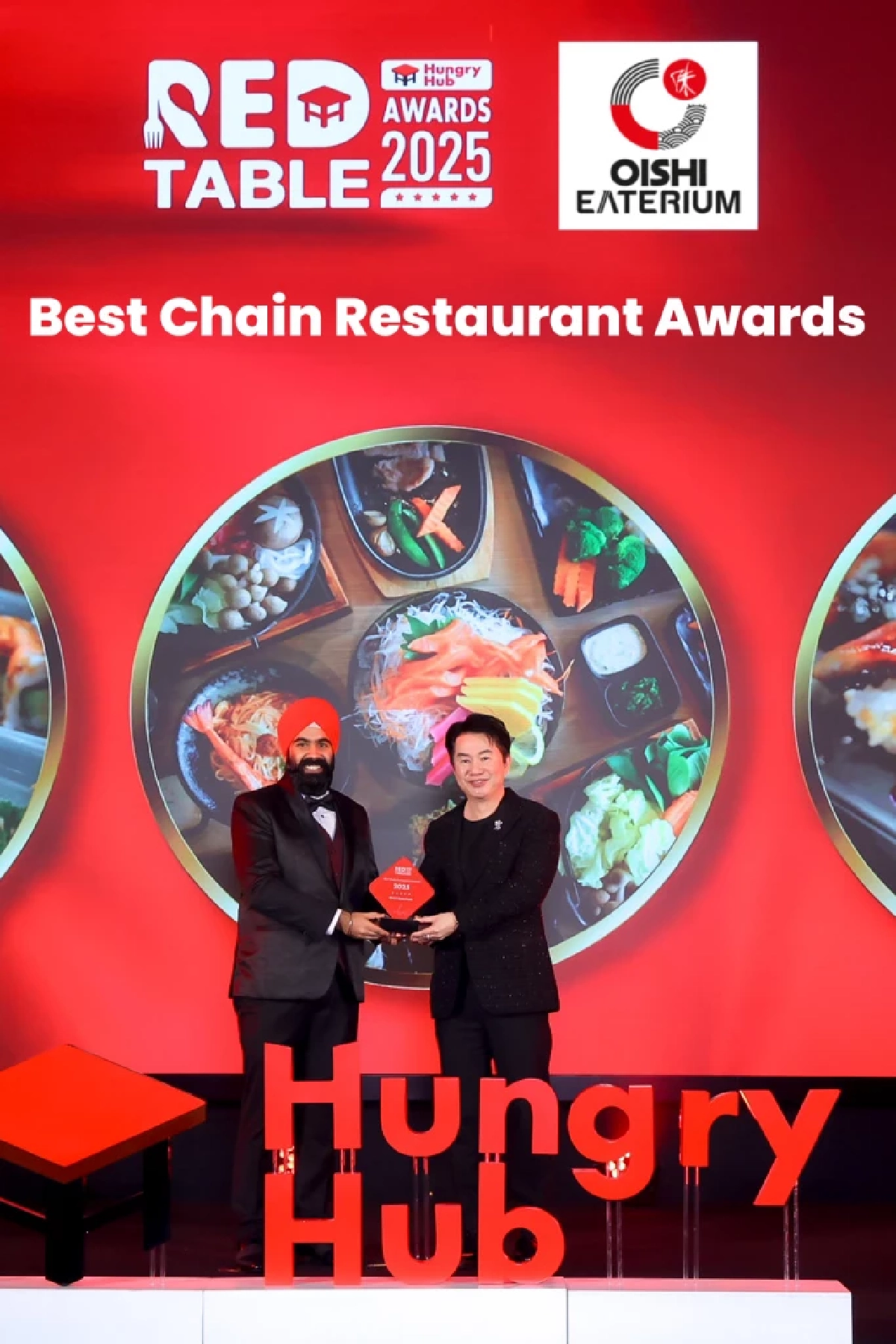 กลุ่มธุรกิจอาหารไทยเบฟ คว้า 2 รางวัลใหญ่ จาก RED TABLE AWARDS 2025