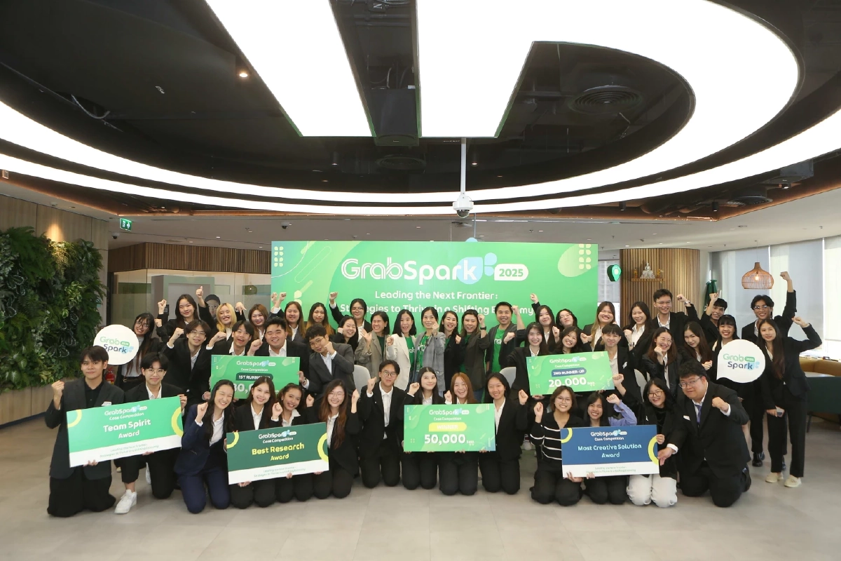 นิสิต BBA จุฬาฯ คว้าแชมป์ประกวดแผนธุรกิจ GrabSpark 2025 'GrabMed' ยกระดับบริการสุขภาพด้วย Telehealth