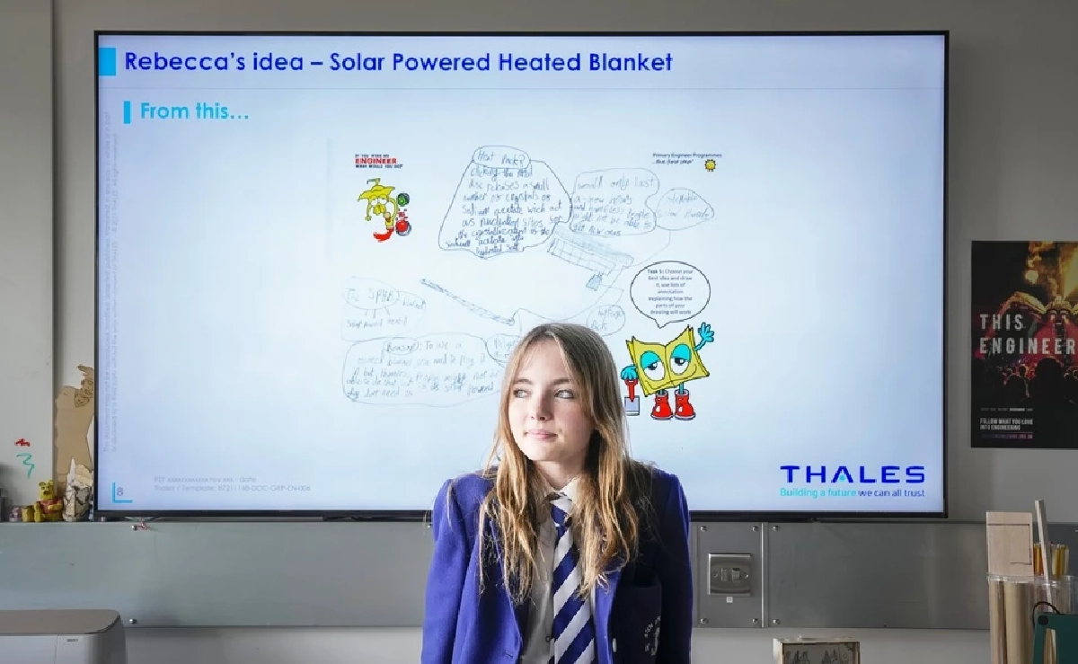 Rebecca Young : เด็กหญิงวัย 12 ปี ผู้คิดค้น ‘ผ้าห่มโซลาร์เซลล์’ คืนไออุ่นให้คนไร้บ้าน