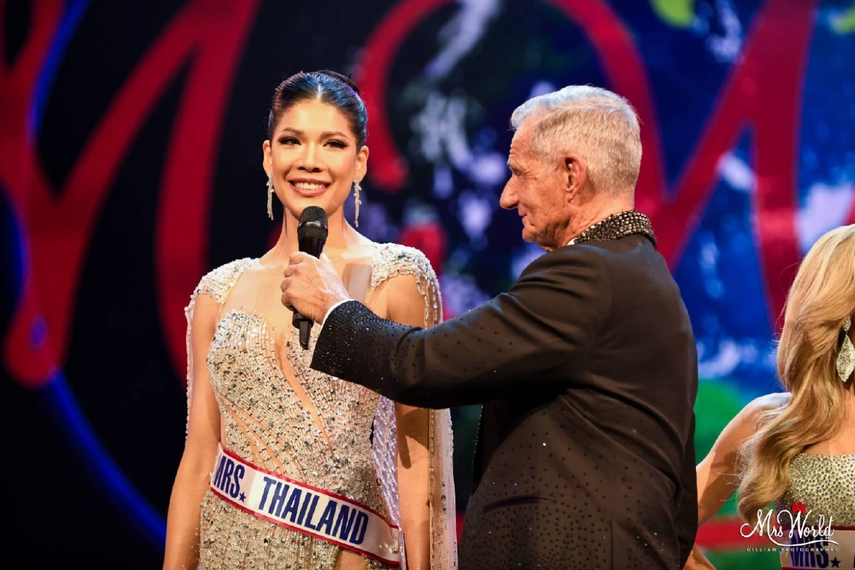 'ชนิตา ศรีดาเกษ เครธอร์น' คว้ามงกุฎ Mrs. World 2025 บนเวทีโลก