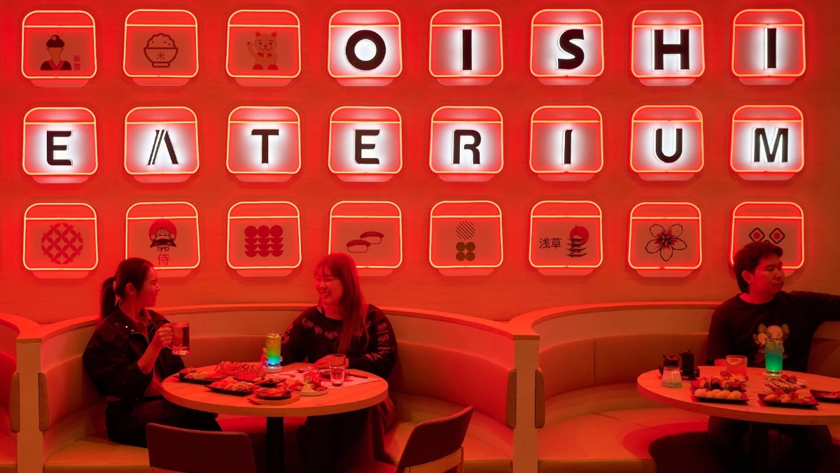 โออิชิ อีทเทอเรียม เปิดตัวร้านแนวคิดใหม่ “ออล ยู แคน อีทซากายะ”