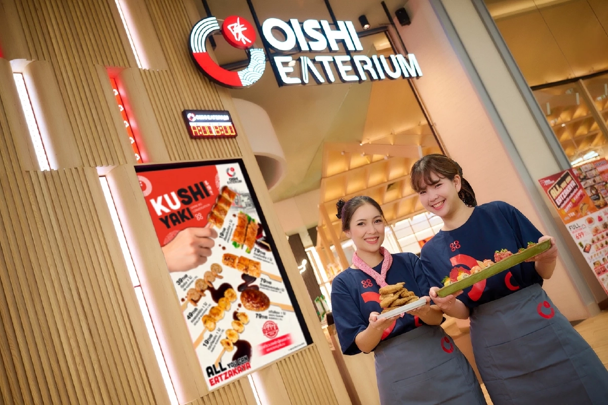 โออิชิ อีทเทอเรียม เปิดตัวร้านแนวคิดใหม่ “ออล ยู แคน อีทซากายะ”