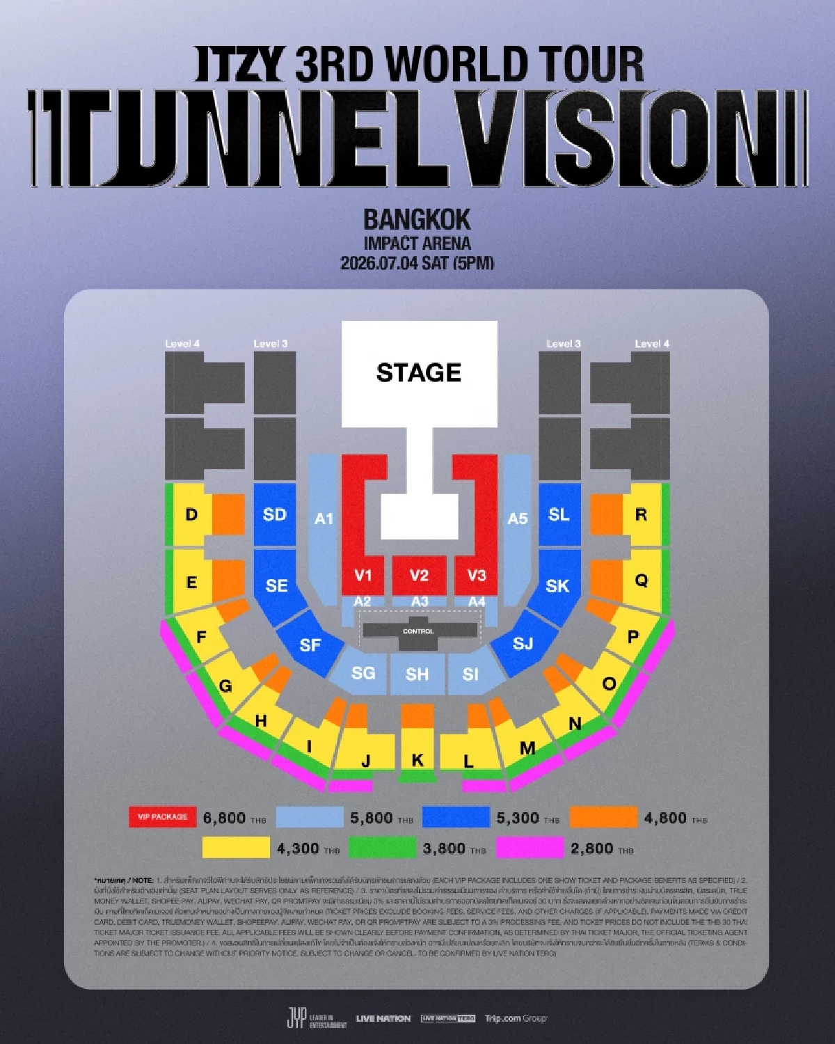 ITZY กลับมาแบบสุดปัง พร้อมโชว์พลังในคัมแบ็กคอนเสิร์ต ITZY 3RD WORLD TOUR <TUNNEL VISION> in BANGKOK