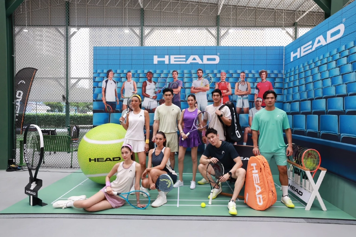 'วอร์ วนรัตน์' นำทีมนักกีฬาและอินฟลูเอนเซอร์สาย Racquet Sports ร่วมงาน HEAD Grand Brand Launch Event 2026 พร้อมเปิดตัว Brand Ambassador คนล่าสุด 'แทมมี่' แทมมารีน
