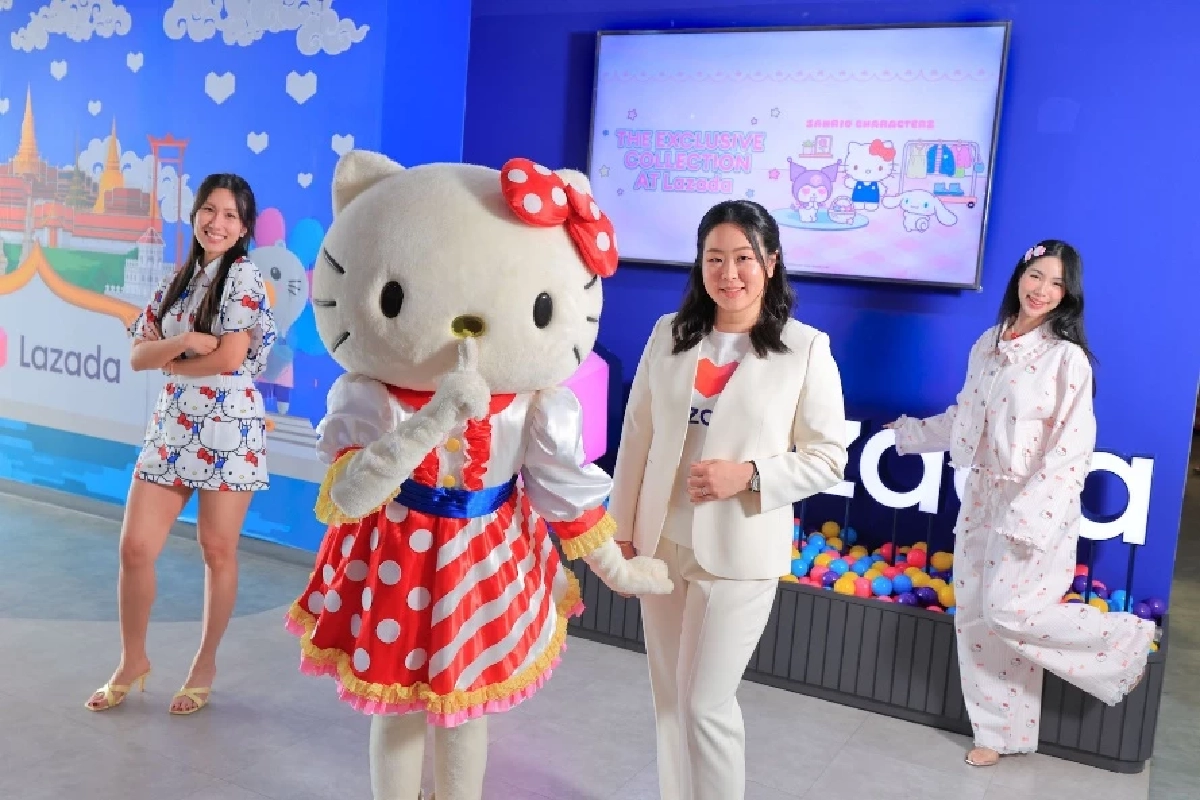 ลาซาด้า จับมือ ซานริโอ นำลิขสิทธิ์คาแรกเตอร์สุดคิ้วท์บุกอีคอมเมิร์ซรับแคมเปญ 3.3