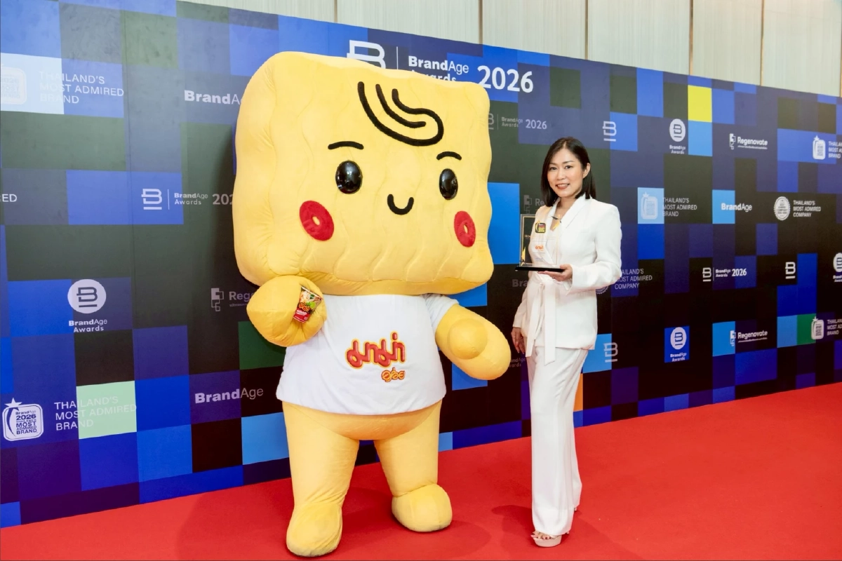 “มาม่า” ครองใจผู้บริโภค  คว้า Thailand’s Most Admired Brand 2026  ตอกย้ำแบรนด์ที่น่าเชื่อถือที่สุด