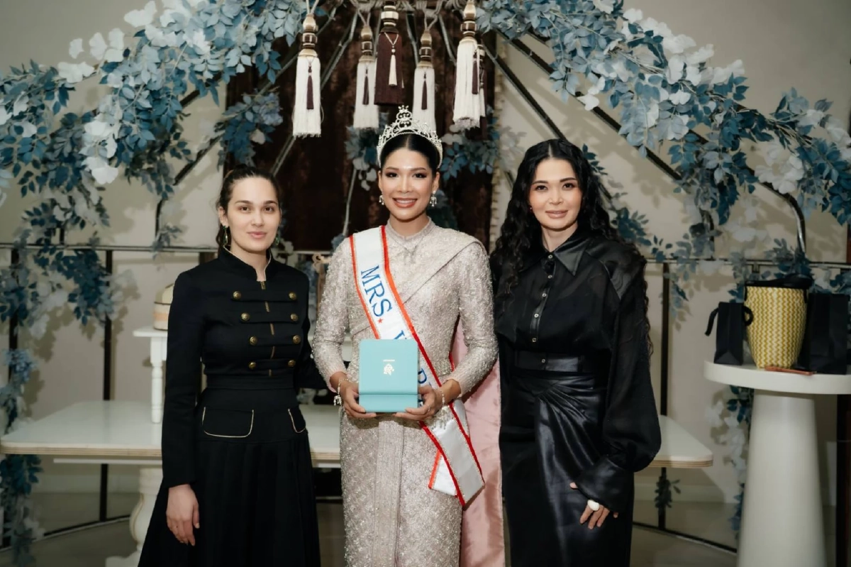 “แซมมี่ ชนิตา” Mrs. World 2025 เริ่มปฏิบัติภารกิจโลกที่คาซัคสถาน ถ่ายทอดพลังผู้หญิงและคุณค่าครอบครัวสู่เวทีโลก