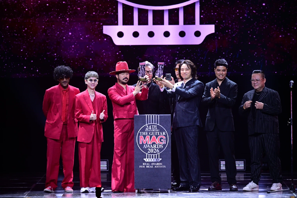 15 ปี THE GUITAR MAG AWARDS กับ 19 รางวัลแห่งคุณค่า นำทัพคนดนตรีคว้ารางวัลใหญ่แห่งปี