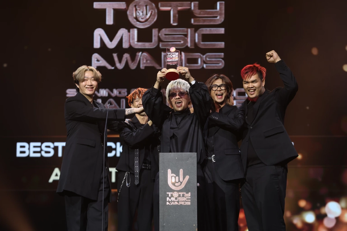 'TOTY MUSIC AWARDS Shining Forwards Thai Music 2025’ งานประกาศรางวัลสุดยิ่งใหญ่ ของคนดนตรี
