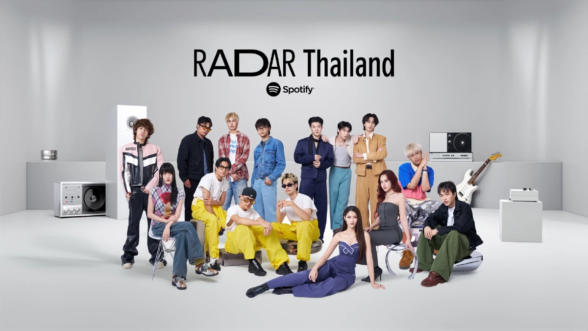 Spotify เปิดรายชื่อ 8 ศิลปินคลื่นลูกใหม่จากโปรแกรม RADAR Thailand 2026