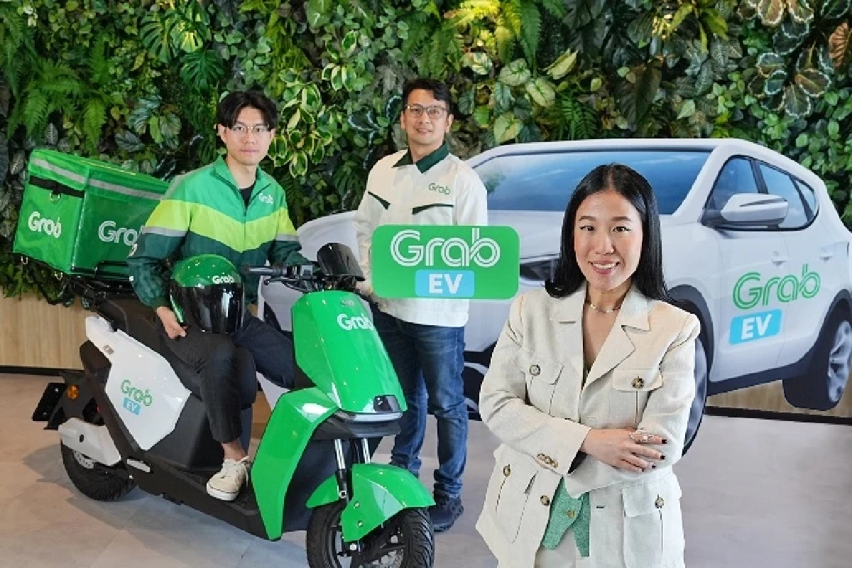 แกร็บ เผยยอดคนขับใช้ EV ทะลุ 3 หมื่นคัน  เร่งเครื่องโครงการ Grab EV ฝ่าวิกฤตน้ำมันพุ่ง