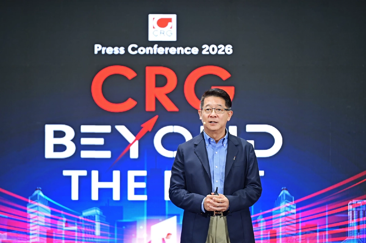 CRG ตั้งเป้าโต 14% ปี 2569 ด้วยแผนยุทธศาสตร์ “Beyond the Best” ก้าวข้ามความเป็นเลิศสู่มาตรฐานใหม่ของธุรกิจร้านอาหาร  เสริมทัพแบรนด์ใหม่ จับมือ JV Partner มุ่งมั่นมอบประสบการณ์เหนือกว่าให้ลูกค้า