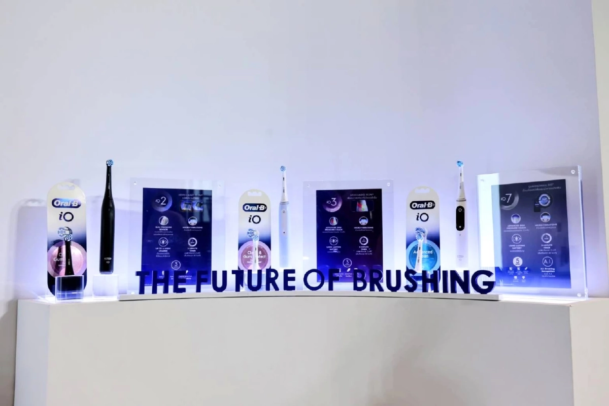 Oral-B รุกหนักนวัตกรรม iO Series ชูเทคโนโลยีที่ดีที่สุดเพื่อการดูแลช่องปากระดับพรีเมียม