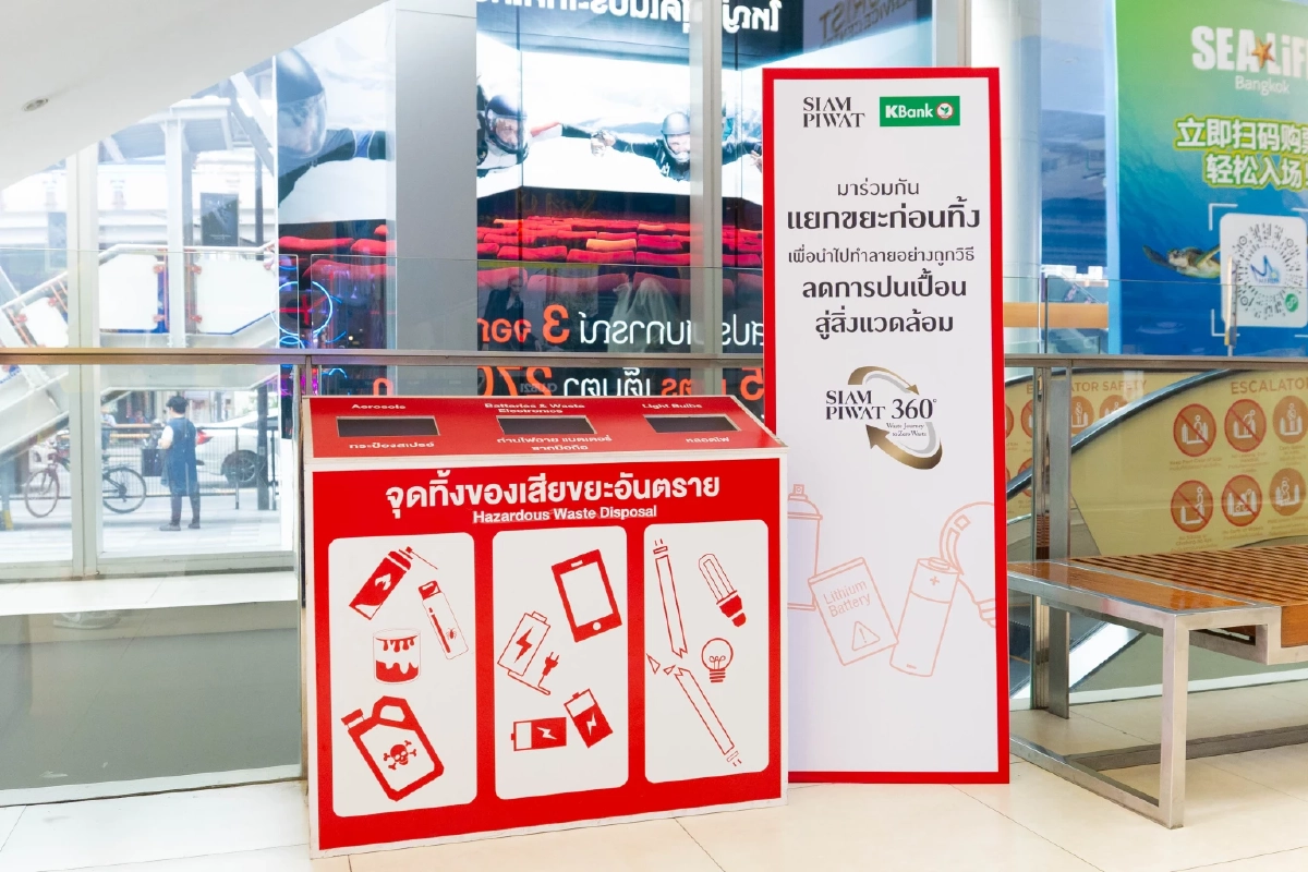 สยามพิวรรธน์ ผนึกกำลังธนาคารกสิกรไทย มุ่งพัฒนาความยั่งยืน สร้างผลกระทบเชิงบวกและส่งต่อโลกที่น่าอยู่อย่างยั่งยืน สยามพิวรรธน์