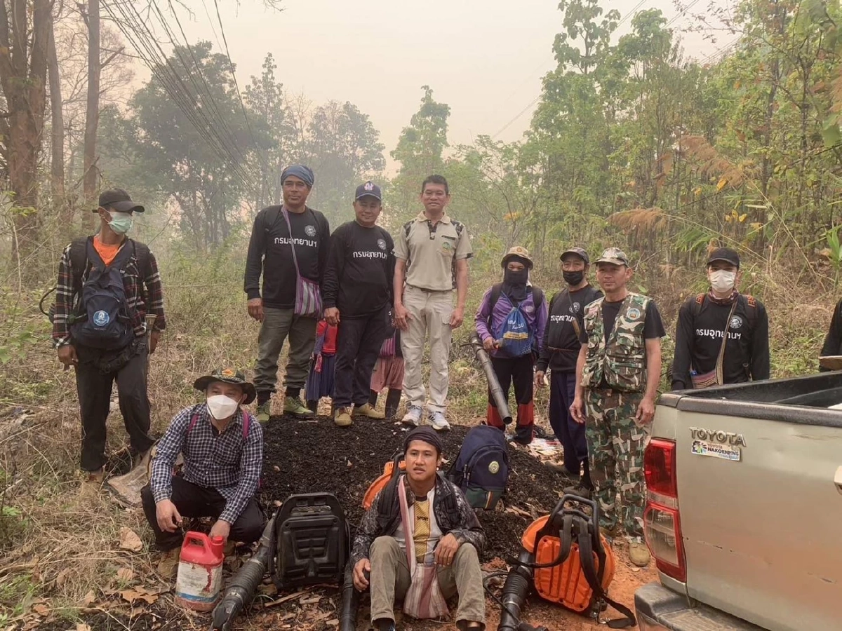 ปายฟ้าใส : การรวมกลุ่มของคนรักปาย สู้ 'ไฟป่า' เพื่อทวงคืนอากาศสะอาดให้กลับคืนมา