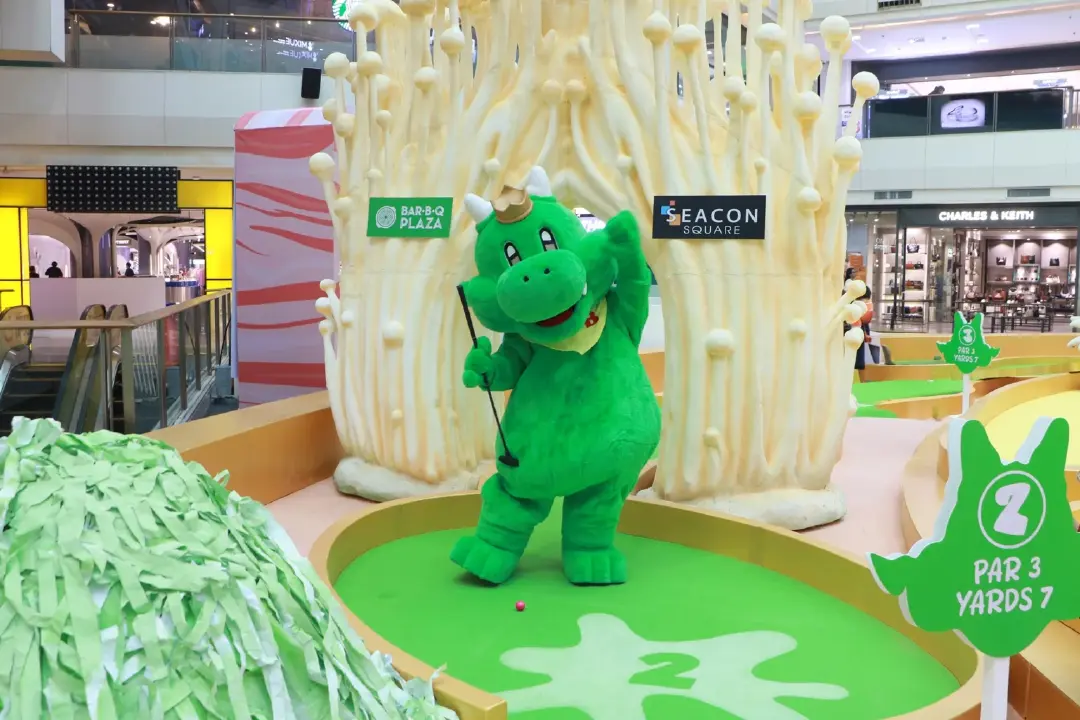 จากกระทะสู่สนามมินิกอล์ฟ! บาร์บีคิวพลาซ่า x ซีคอนสแควร์ ชวนพัตต์บน “กระทะบาร์บีกอนยักษ์” ครั้งแรก ในงาน “Hole In Fun: Bar B Golf”