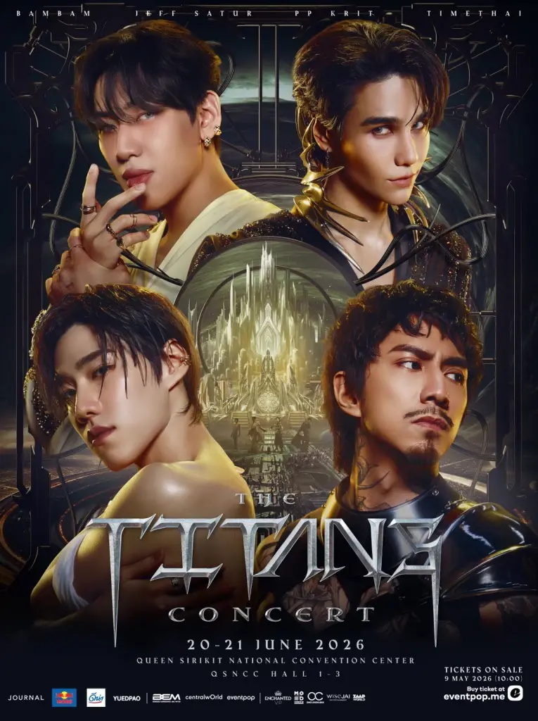 สงครามกดบัตรมาแน่!! กับ “THE TITANS CONCERT” ที่สุดของคอนเสิร์ตใหญ่แห่งปี กับการรวมตัวครั้งแรกของ “BAMBAM-JEFF SATUR-PP KRIT-TIMETHAI”