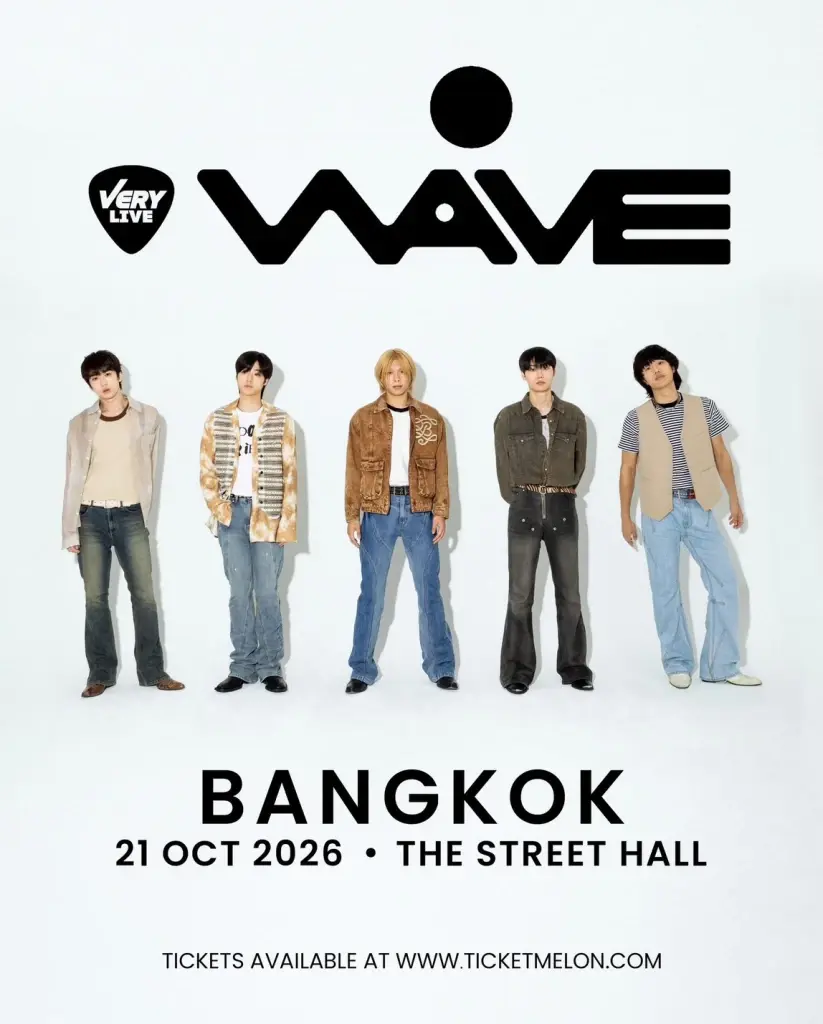 VERY Live Presents '0WAVE' Live In Bangkok 2026 โชว์เดี่ยวครั้งแรกในไทย 21 ต.ค. นี้