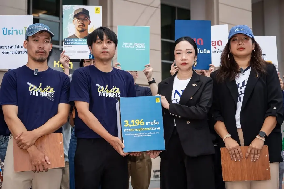 วันต่อต้านการทรมานสากล แอมเนสตี้ ประเทศไทย ยื่น 3,196 รายชื่อเรียกร้องรัฐเร่งเยียวยา “พายุ บุญโสภณ” ผู้เสียหายจากการใช้กำลังของเจ้าหน้าที่รัฐในม็อบ APEC 2565