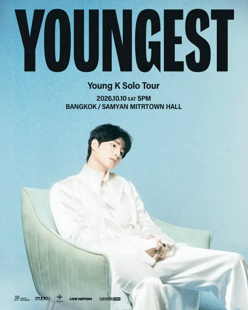 พี่มือเบสขวัญใจมายเดย์ เตรียมกลับมาพร้อมโซโล่โชว์ครั้งใหม่ ‘Young K Solo Tour <YOUNGEST> in BANGKOK’