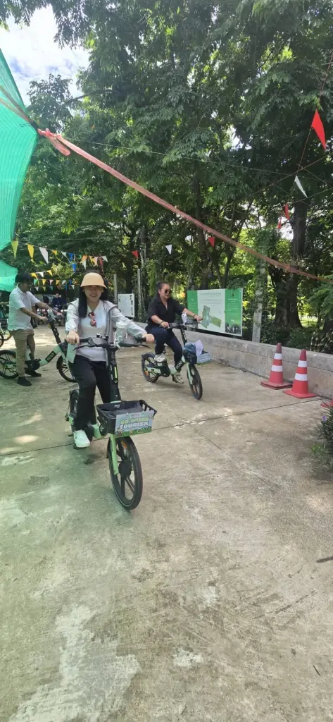 อพท. พัฒนาเส้นทางท่องเที่ยวโดยจักรยานที่เป็นมิตรต่อสิ่งแวดล้อม Go Green Tourism