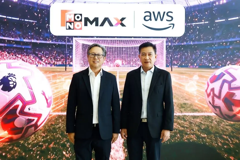 “Monomax” ยกระดับสตรีมมิ่งบน “AWS” รับพรีเมียร์ลีก 2026/27 เสริมประสบการณ์ Live Sports 4K
