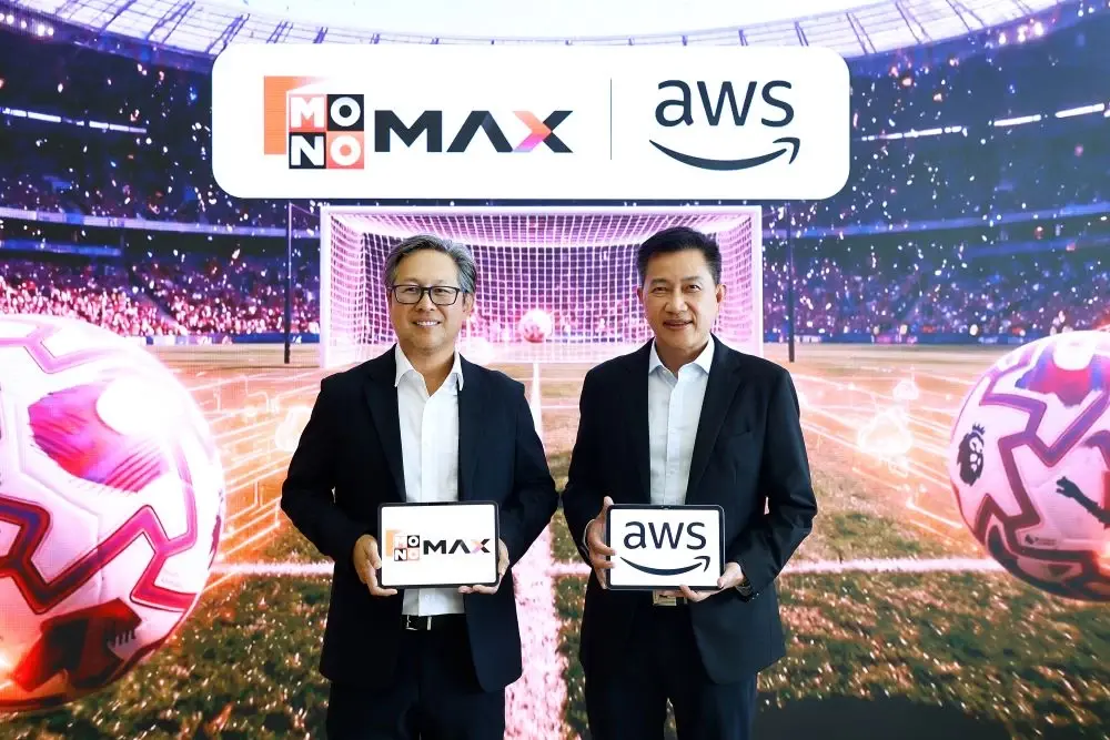“Monomax” ยกระดับสตรีมมิ่งบน “AWS” รับพรีเมียร์ลีก 2026/27 เสริมประสบการณ์ Live Sports 4K
