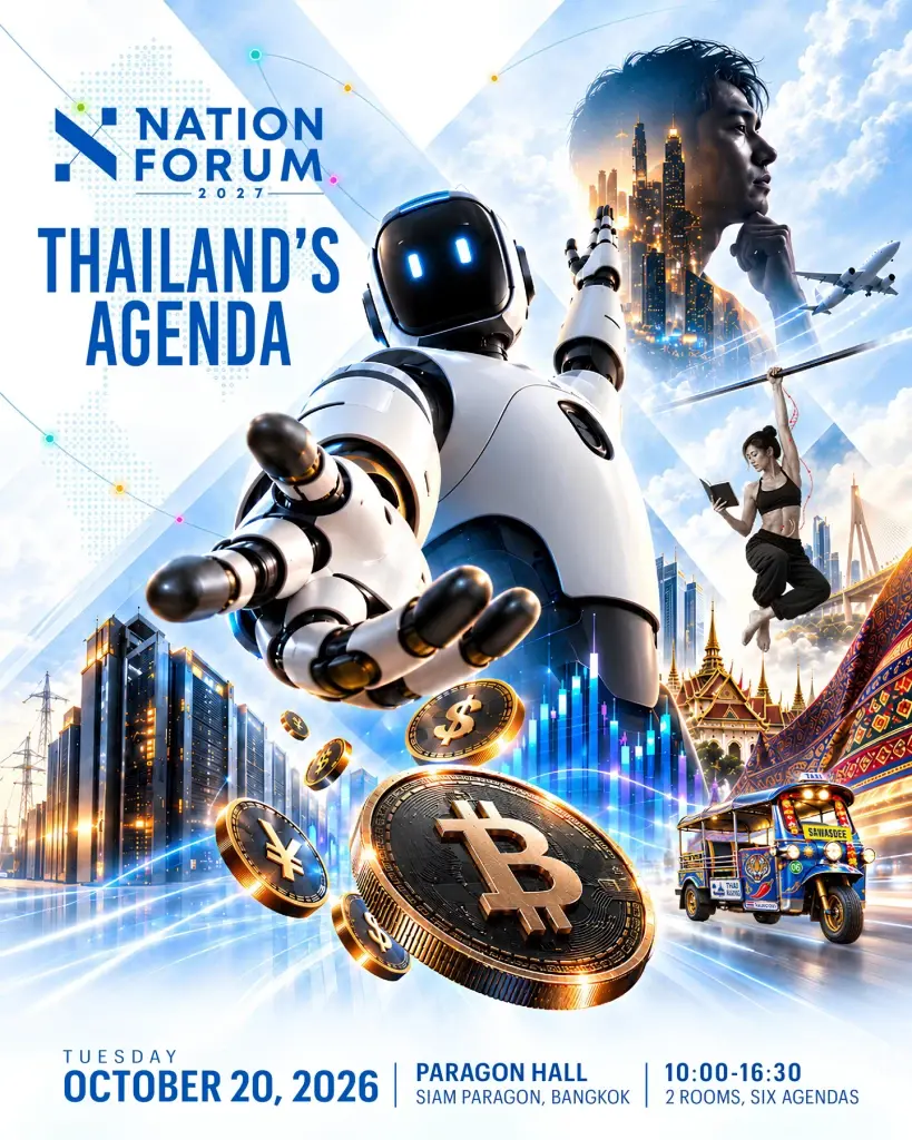 Nation Forum 2027 เปิด 6 วาระสำคัญ ชวนไทยเตรียมรับโลกใหม่